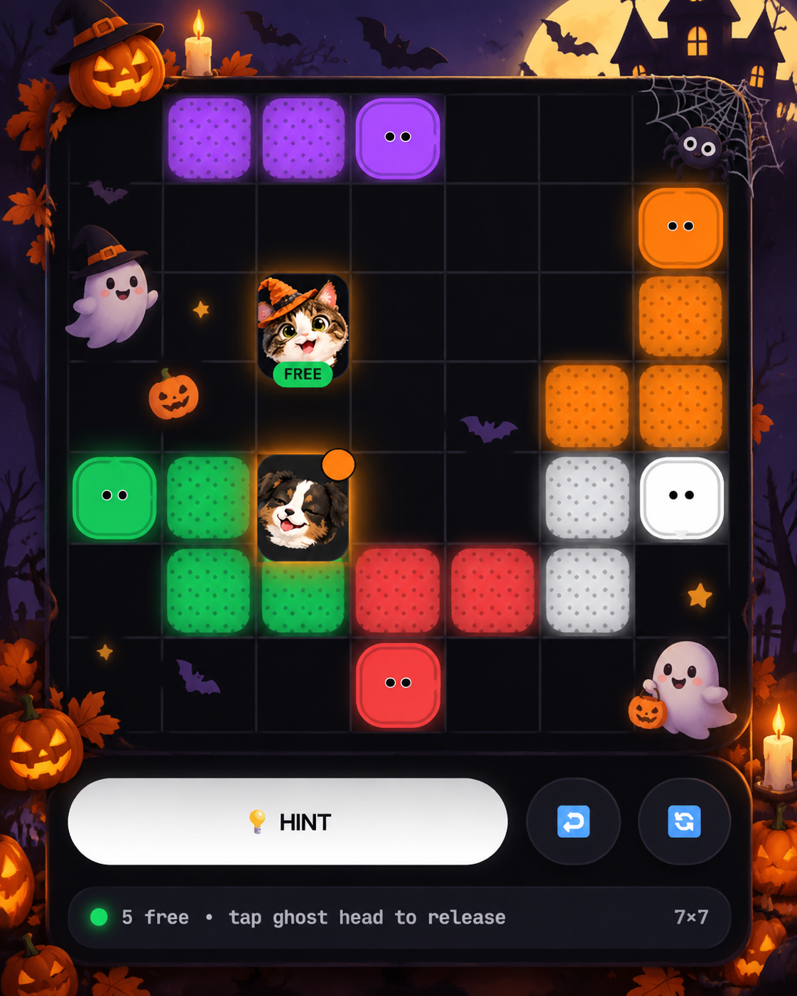 Halloween Arrow Maze game artwork