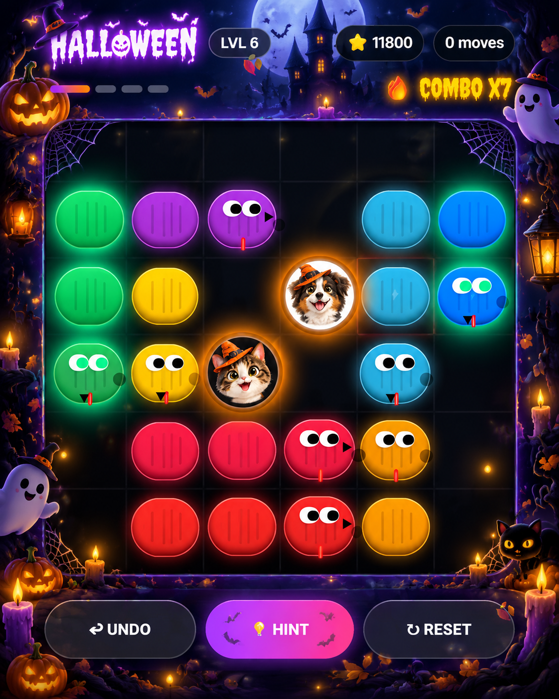 Halloween Dynamic Beautiful game artwork